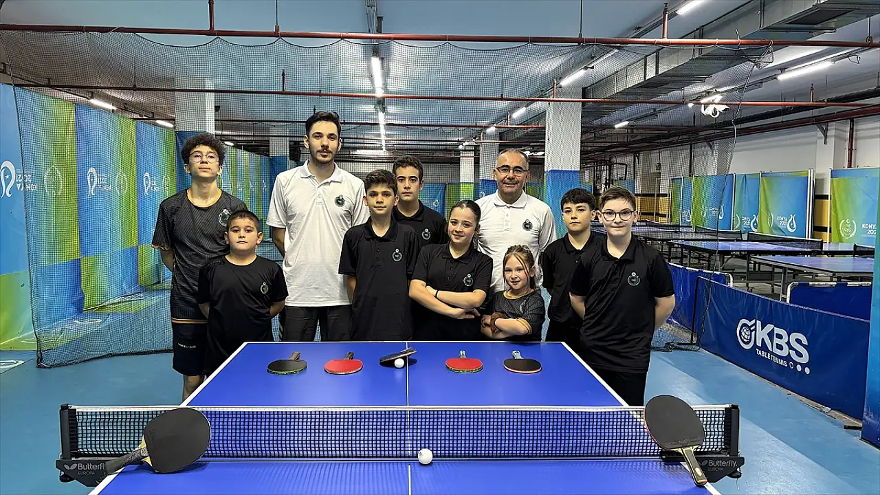 Konyalı Genç Raket Gözünü Avrupa ve Dünya Şampiyonluğuna Dikti haber fotoğrafı