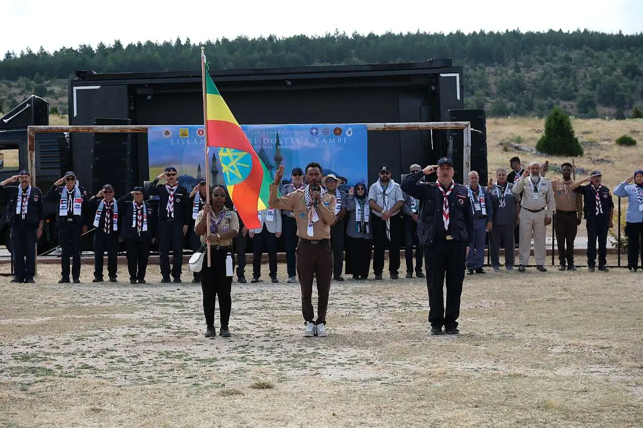 İslam Dünyasından Gelen İzciler Konya'da Bir Araya Geldi haber fotoğrafı