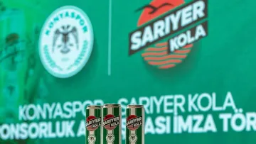 Konyaspor sponsorluk anlaşması için Sarıyer Kola ile el sıkıştı