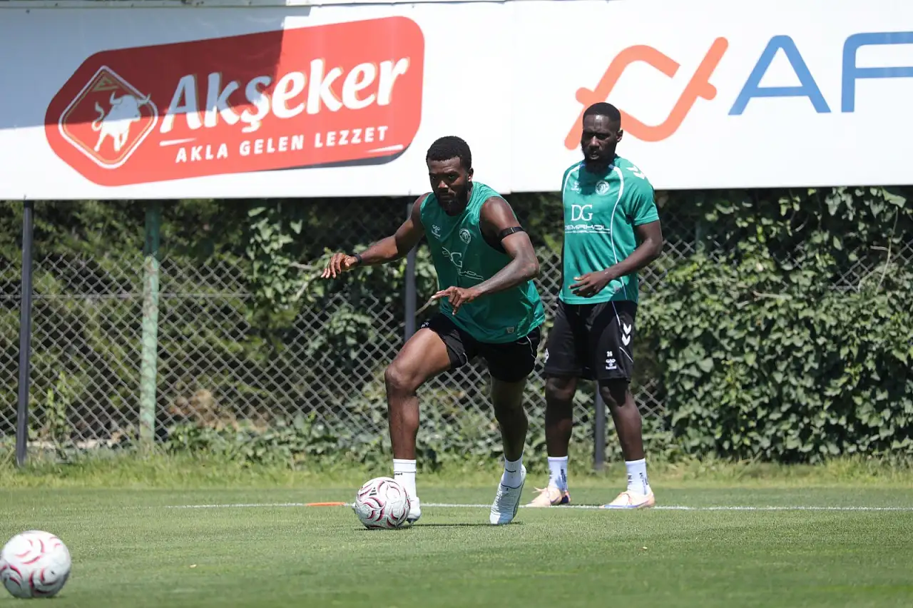 Konyaspor Kocaelispor maçı hazırlıklarını tüm hızıyla sürdürüyor haber fotoğrafı