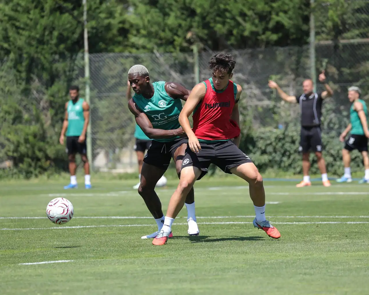Konyaspor Kocaelispor maçı hazırlıklarını tüm hızıyla sürdürüyor haber fotoğrafı