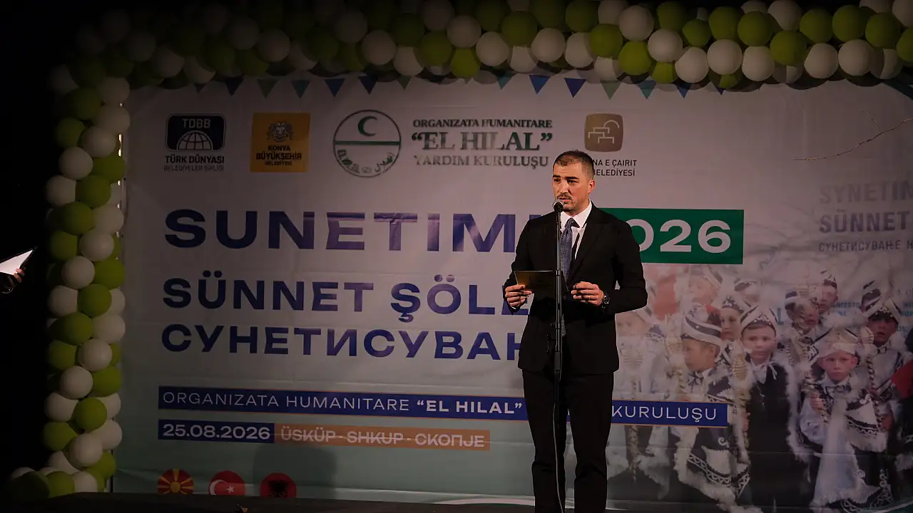 Konya'nın desteğiyle Üsküp Kalesi'nde 300 çocuk için sünnet şöleni yapıldı haber fotoğrafı