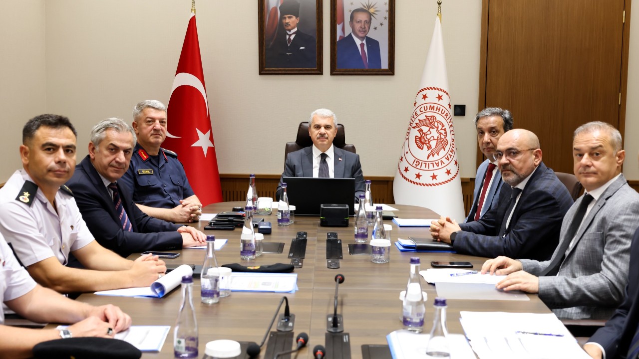 Konya'da Yeni Eğitim Yılı Öncesi Tedbir Toplantısı Düzenlendi