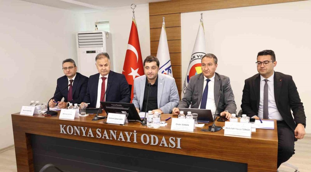 Konya Sanayi Sektöründeki İthalat Sorunlarını Çözmek İçin Heyet Sahada haber fotoğrafı