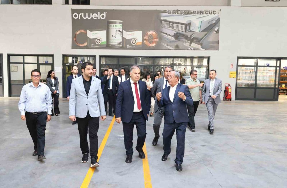 Konya Sanayi Sektöründeki İthalat Sorunlarını Çözmek İçin Heyet Sahada haber fotoğrafı