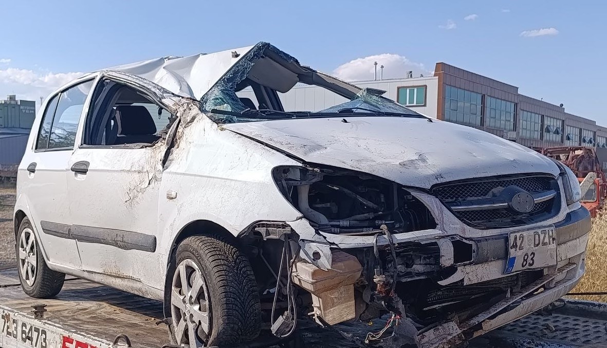 Yeni Antalya Yolunda Otomobilin Devrilmesi Sonucu 4 Kişi Yaralandı