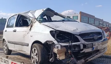 Yeni Antalya Yolunda Otomobilin Devrilmesi Sonucu 4 Kişi Yaralandı