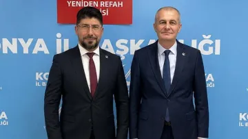 Yeniden Refah Partisi Ilgın İlçe Teşkilatında Görev Değişimi Yaşandı