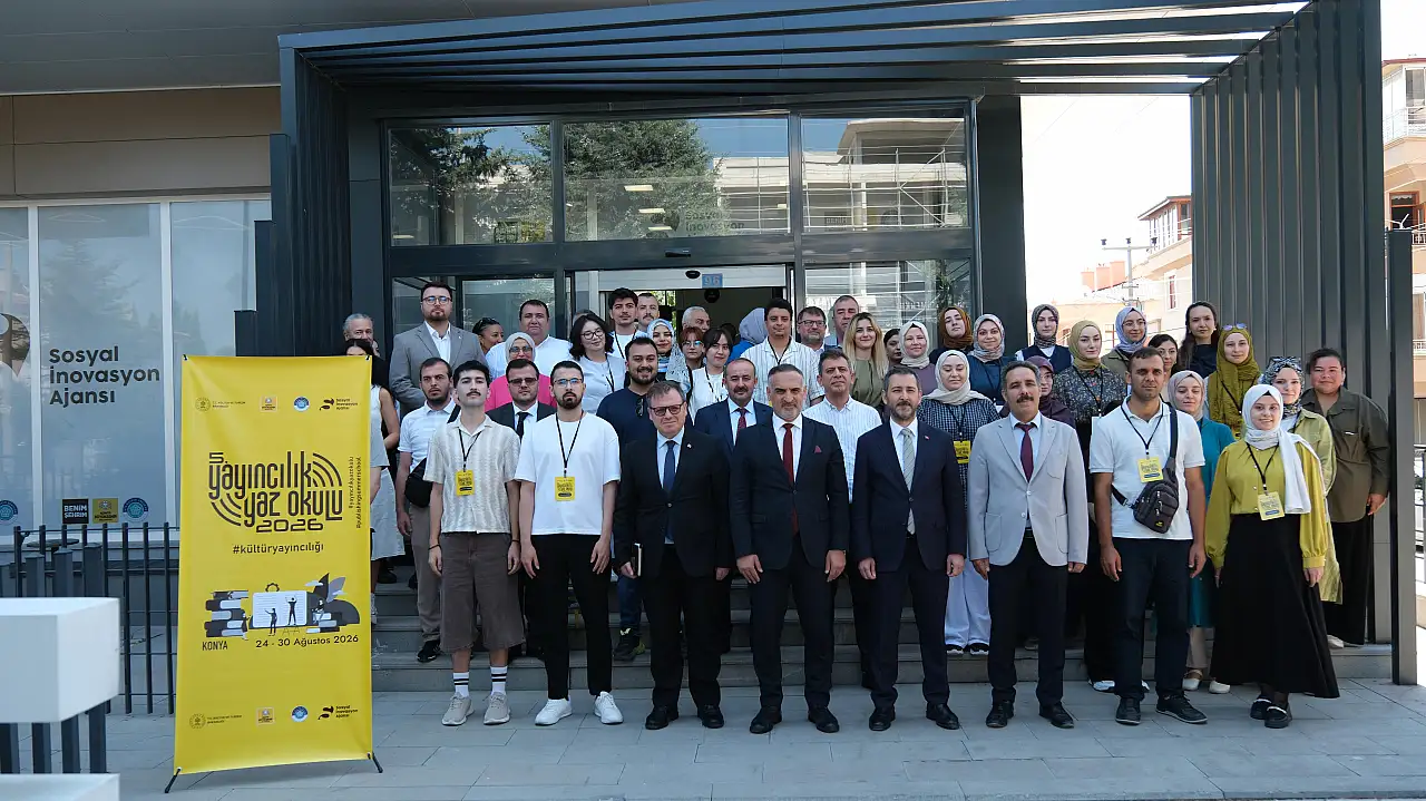 Konya'da Düzenlenen Yayıncılık Yaz Okulu Programı Tamamlandı haber fotoğrafı