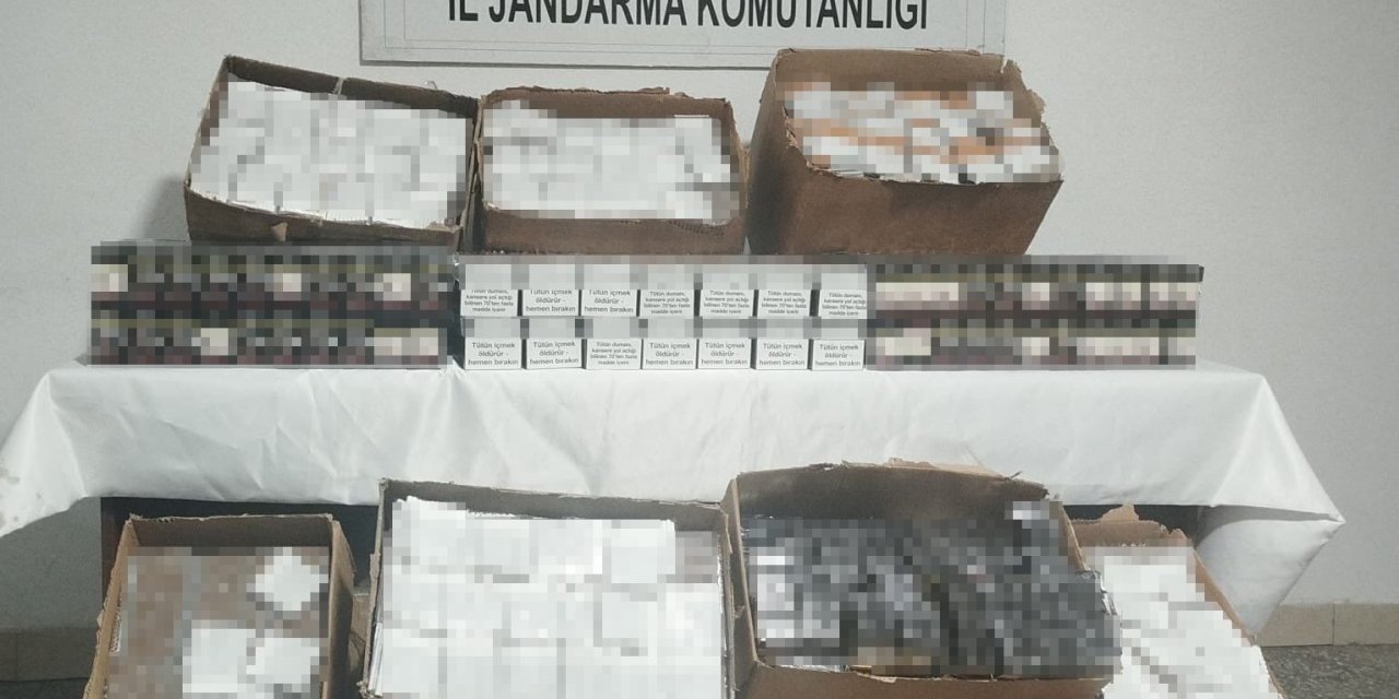 Konya'da Jandarmanın Ağustos Ayı Kaçakçılık Bilançosu Belli Oldu