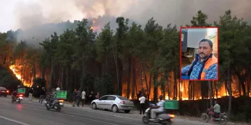 Antalya'da Meydana Gelen Yangında Hasan Kahya Hayatını Kaybetti