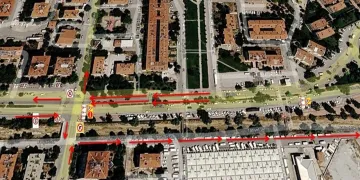Konya'da kritik bölgede çalışma başlatan ekipler caddeye indi