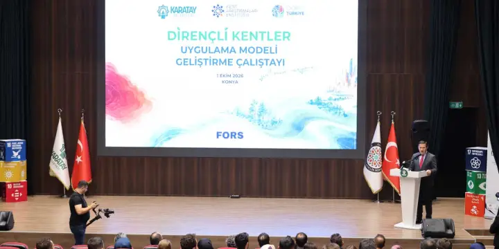 Karatay'da Dirençli Kent Çalıştayı İle Kentsel Riskler Ele Alındı