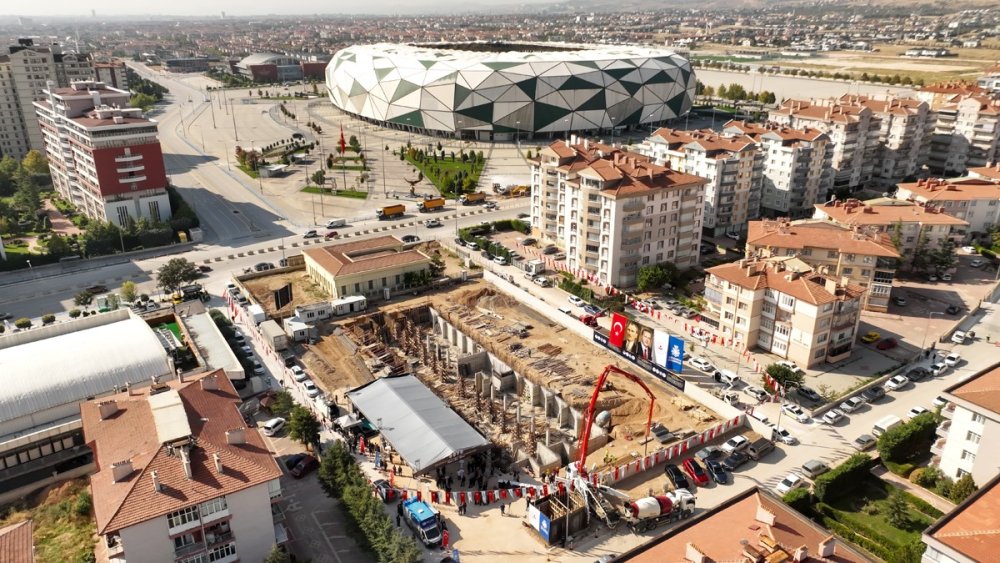 Selçuklu İlçesinde Yeni Emniyet Binasının Temeli Atıldı haber fotoğrafı