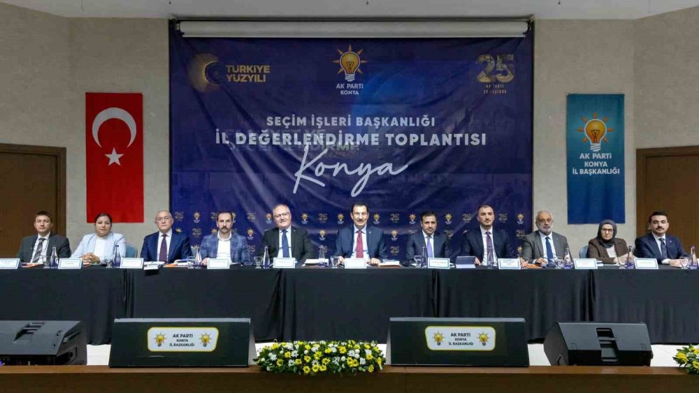 AK Parti Konya Teşkilatı Seçim İçin Her An Hazır Olacaklarını Açıkladı haber fotoğrafı