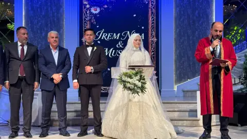 Ahmet Bilgiç'in Kızının Nikah Törenini Başkan Uğur İbrahim Altay Kıydı