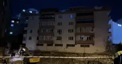 Bahçelievler’de İstinat Duvarı Yıkıldı, İki Bina Boşaltıldı