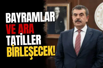Bakan Tekin Açıkladı: Okullarda Ara Tatiller Kaldırılıyor mu? İşte Yeni Tatil Düzenlemesi