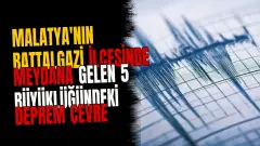 Malatya'nın Battalgazi ilçesinde meydana gelen 5 büyüklüğündeki deprem çevre illerde de hissedildi
