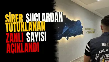 Siber suçlardan tutuklanan zanlı sayısı açıklandı