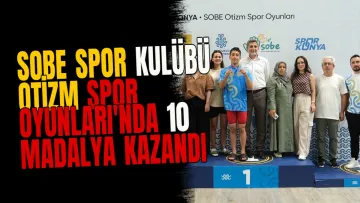 SOBE Spor Kulübü Otizm Spor Oyunları'nda 10 Madalya Kazandı