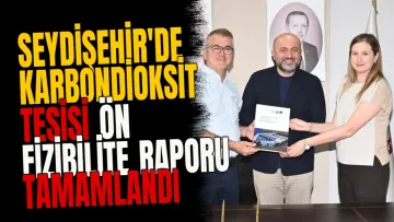 Seydişehir'de Karbondioksit Tesisi Ön Fizibilite Raporu Tamamlandı