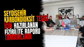 Seydişehir Karbondioksit Tesisi İçin Hazırlanan Fizibilite Raporu Tamamlandı