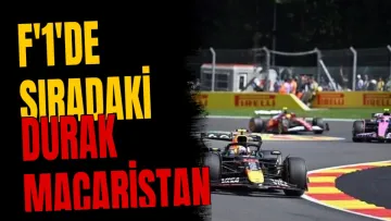 F'1'de sıradaki durak Macaristan