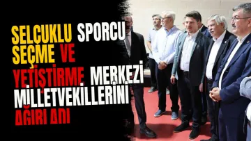 Selçuklu Sporcu Seçme ve Yetiştirme Merkezi milletvekillerini ağırladı