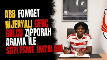 ABB Fomget Nijeryalı genç golcü Zıpporah Agama ile sözleşme imzaladı