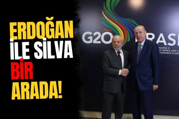 Cumhurbaşkanı Erdoğan, Brezilya Devlet Başkanı Lula da Silva ile görüştü