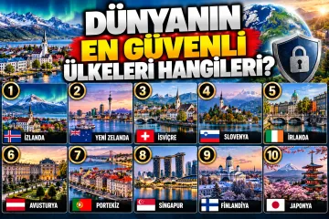 Dünyanın En Güvenli 10 Ülkesi: 2026 Listesinde Hangi Ülkeler Var?