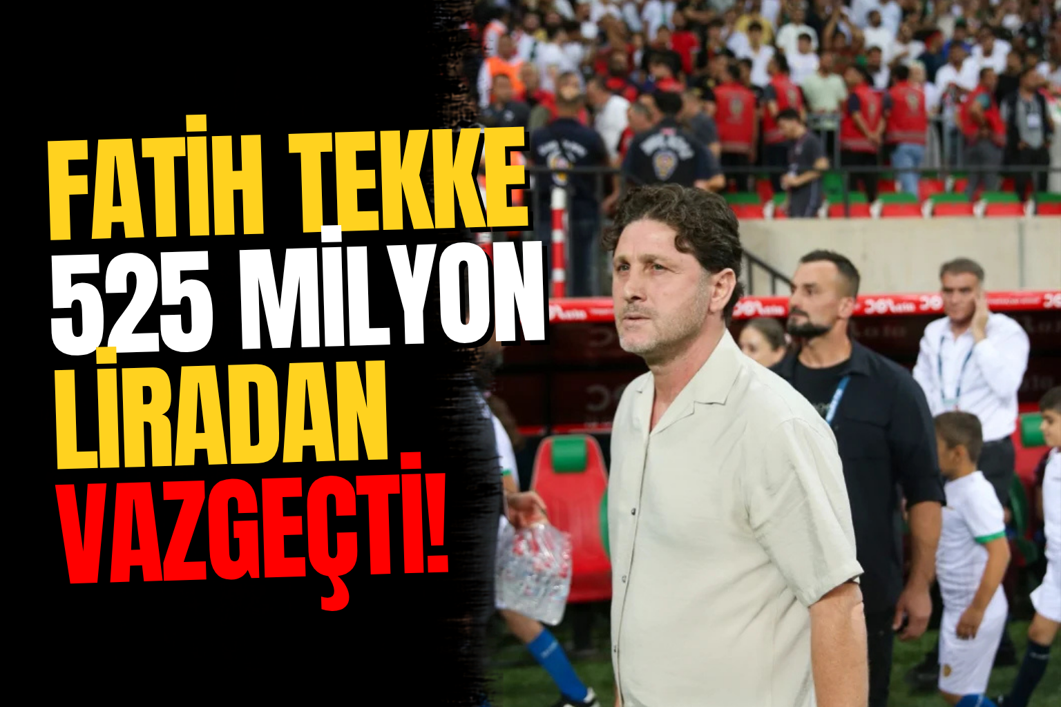 Fatih Tekke’den Trabzonspor’a Dev Jest: Vazgeçtiği Rakam Dudak Uçuklattı