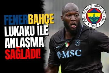 Fenerbahçe'de Lukaku bombası! Yıldız golcüyle anlaşma sağlandı