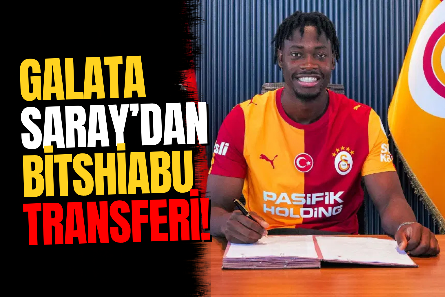 Galatasaray, El-Chadaille Bitshiabu Transferini TFF’ye Bildirdi