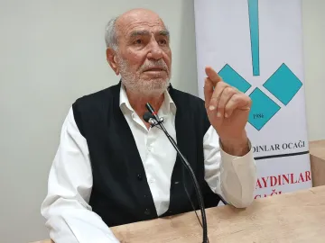 Halil İbrahim Gültekin Konya Aydınlar Ocağı’nda 90 Yıllık Hayatını Anlattı