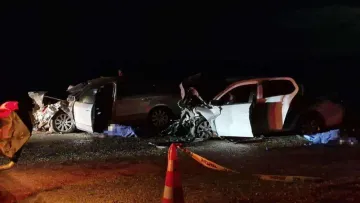 İki Otomobil Kafa Kafaya Çarpıştı! Konya Plakalı Araçtaki Sürücü Hayatını Kaybetti