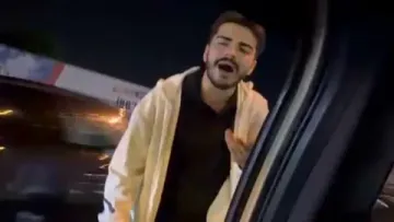 Kabataş’ta taksiye saldıran motosikletli tutuklandı