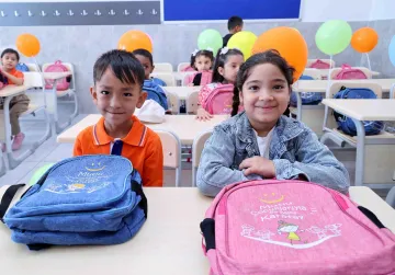 Karatay Belediyesi’nden İlkokul 1. Sınıf Öğrencilerine Çanta ve Kırtasiye Desteği