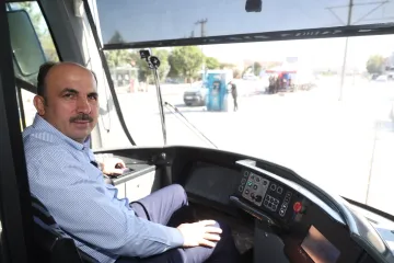 Konya Adliye-Şehir Hastanesi Tramvay Hattı’nda Başkan Altay Test Sürüşü Yaptı
