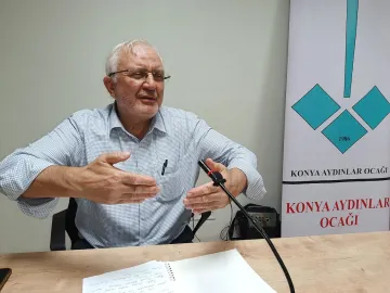 Konya Aydınlar Ocağı’nda Prof. Dr. Nevzat Yalçıntaş’ın Hayatı Anlatıldı