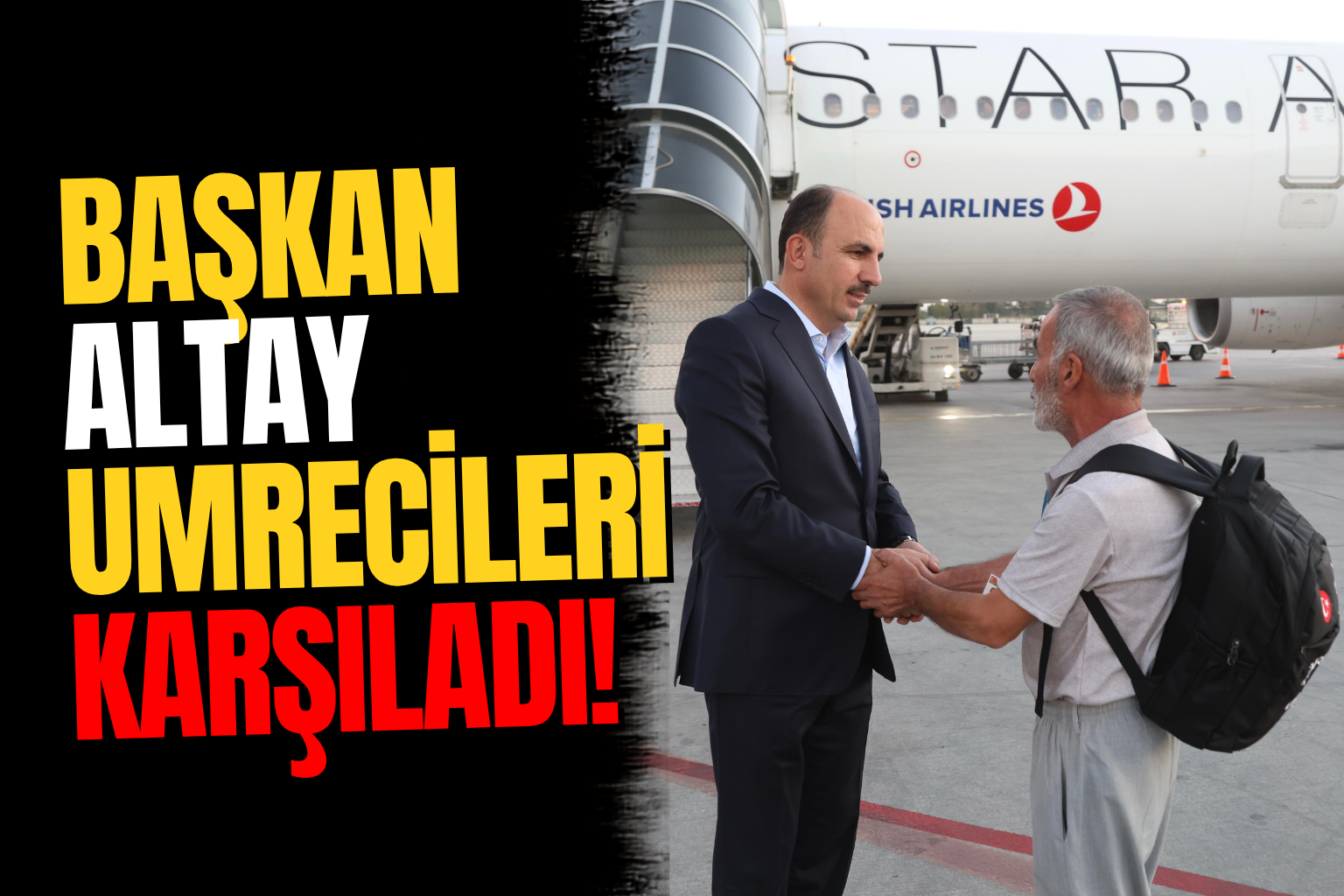Konya Büyükşehir Belediyesi Vefa Umresi'nde İlk Kafile Yurda Döndü: Başkan Altay Havaalanında Karşıladı