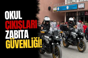 Konya Büyükşehir Belediyesi Zabıtası Okul Önlerinde Öğrenci Güvenliğini Sağlıyor