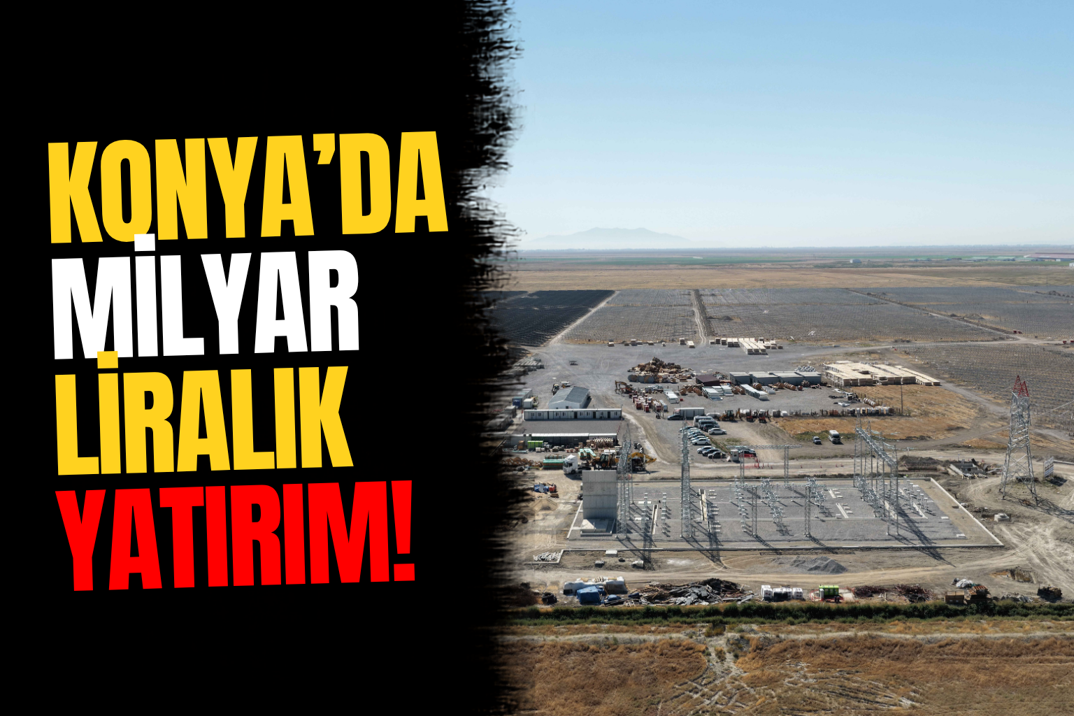 Konya Büyükşehir’den 2,5 Milyarlık Dev Yatırım!