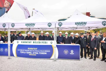 Konya'da Güvenlik Altyapısı Güçleniyor: İki Yeni Binanın Temeli Atıldı