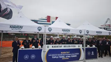 Konya’da güvenlik için iki yeni yatırım: Karatay’da temeller atıldı