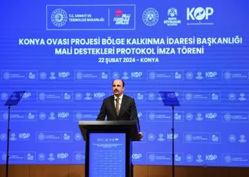 Konya'da Tarımsal Projeler İçin KOP İdaresi'nde Görüşme