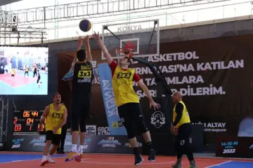 Konya’daki 3x3 Basketbol Turnuvası’nda şampiyon Hermanos oldu