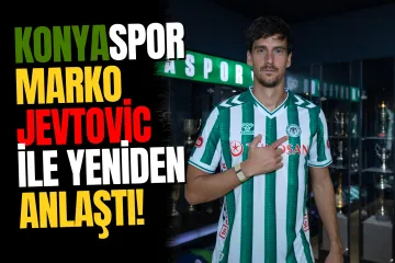 Konyaspor, Marko Jevtovic ile 1+1 Yıllık Sözleşme Yeniledi