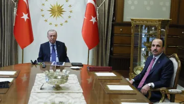 Külliye'de Kritik Görüşme! Cumhurbaşkanı Erdoğan ile Uğur İbrahim Altay Bir Araya Geldi